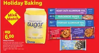 Lidl baking essentials offer