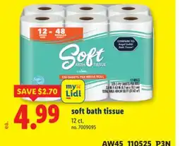 Lidl soft bath tissue offer