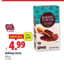Lidl baking cocoa offer