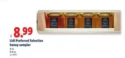 Lidl Lidl Preferred Selection honey sampler offer
