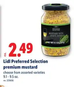 Lidl Lidl Preferred Selection premium mustard offer