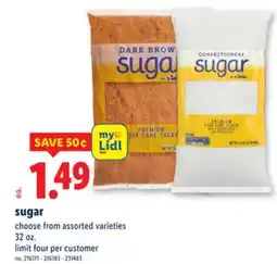 Lidl sugar offer