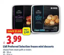Lidl Lidl Preferred Selection frozen mini desserts offer