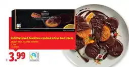 Lidl Lidl Preferred Selection candied citrus fruit slices offer