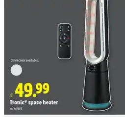 Lidl Tronic space heater offer