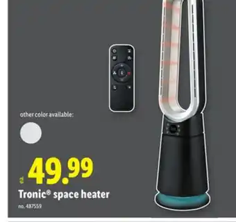 Lidl Tronic space heater offer