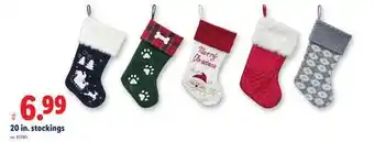 Lidl 20 in. stockings offer