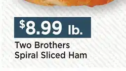 Heinen's Two Brothers Spiral Sliced Ham offer