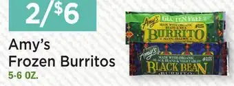Heinen's Amy's Frozen Burritos offer