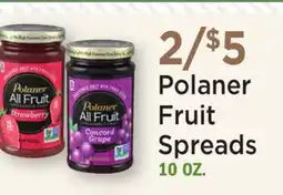 Heinen's Polaner Fruit Spreads offer