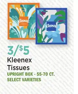 Heinen's Kleenex Tissues offer