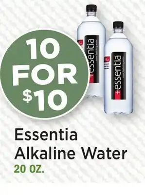 Heinen's Essentia Alkaline Water offer