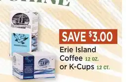 Heinen's Erie Island Coffee 12 OZ. or K-Cups 12 CT offer