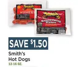 Heinen's Smith's Hot Dogs offer
