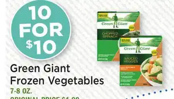 Heinen's Green Giant Frozen Vegetables offer