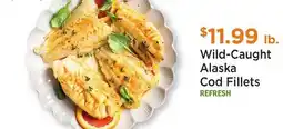 Heinen's Wild-Caught Alaska Cod Fillets offer