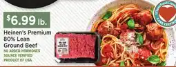 Heinen's Heinen's Premium 80% Lean Ground Beef offer