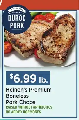 Heinen's Heinen's Premium Boneless Pork Chops offer