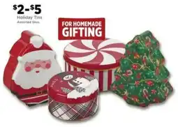 Dollar General Holiday Tins offer
