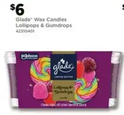 Dollar General Glade Wax Candles Lollipops & Gumdrops offer