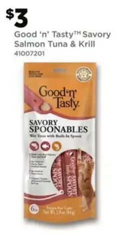 Dollar General Good 'n' Tasty Savory Salmon Tuna & Krill offer