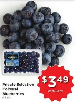Kroger Private Selection Colossal Blueberries offer