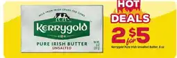 Grocery Outlet Kerrygold Pure Irish Unsalted Butter, 8 oz offer