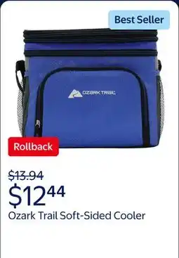 Walmart Ozark Trail Soft-Sided 12-Can Cooler, Blue offer