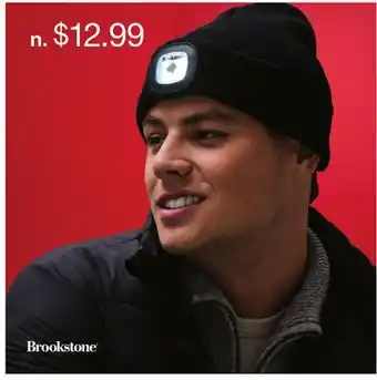JC Penney Brookstone LED Beanie offer