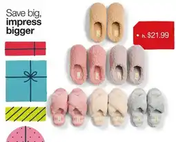 JC Penney Women's Slippers offer