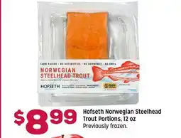 Grocery Outlet Hofseth Norwegian Steelhead Trout Portions, 12 oz offer