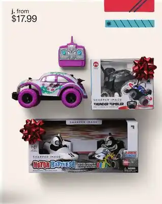 JC Penney Sharper Image RC Cars offer