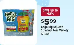 Grocery Outlet Strwbry Pear Variety offer