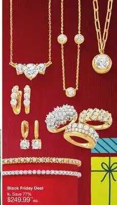 JC Penney 1/2 to 2 Ct. T. W. Lab-Grown Diamond in Sterling Silver offer