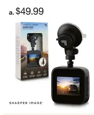 JC Penney Sharper Image Dash Cam offer
