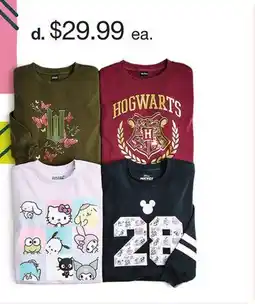 JC Penney Juniors' Graphic Fleece offer