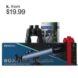 JC Penney Vivitar Binoculars, Monocular or Telescope offer