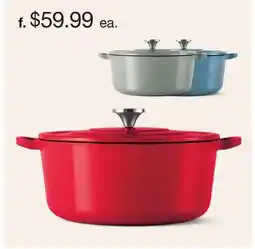 JC Penney Cooks 3.5-Qt. Enamel Cast Iron Dutch Oven offer