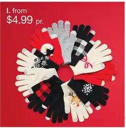 JC Penney Mixit Gloves offer