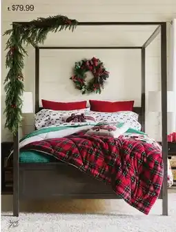 JC Penney North Pole Trading Co. Faux Mink-to-Sherpa Full/Queen Comforter offer