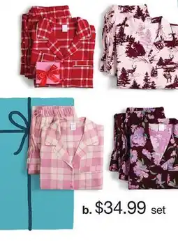 JC Penney Liz Claiborne 2-Pc. Flannel Set offer