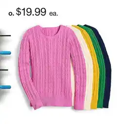 JC Penney Women's St. John's Bay Cable Knit Sweaters offer