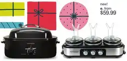 JC Penney Nostalgia Triple Slow Cooker or Turkey Roaster offer