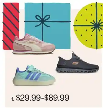JC Penney Athletic Shoes from adidas, Puma, Reebok & Skechers offer