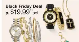 JC Penney Men's & Women's Boxed Watch Sets offer
