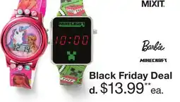 JC Penney Kids' Character Watches offer