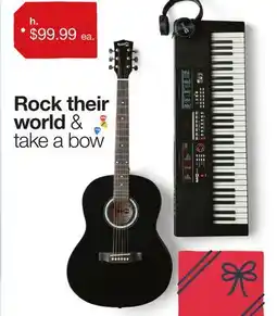 JC Penney Rock Jam Guitar or Keyboard Set offer