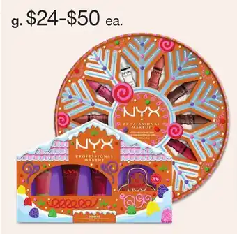 JC Penney NYX Professional Makeup Gift Sets offer