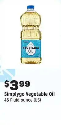 Grocery Outlet Vegetable Oil offer