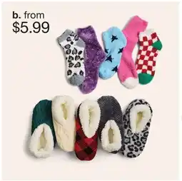 JC Penney Mixit Socks & Slipper Socks offer